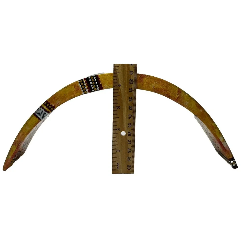 Birubi‎ Art Wine Bottle Holder Australia Souvenir Indigenous Aboriginal Art